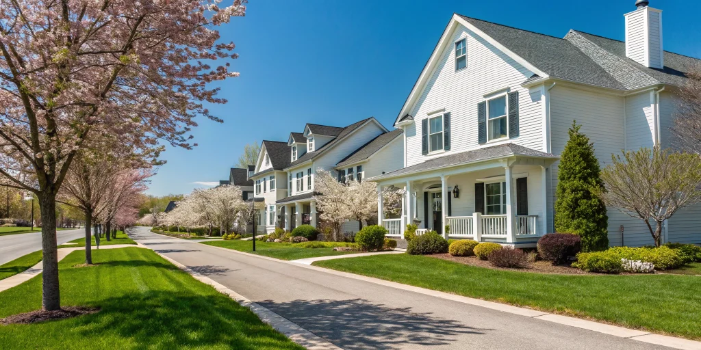 A residential house being considered for a fix and flip loan and its interest rates.