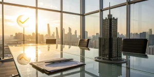 A building model and documents for a no-DTI DSCR loan for a real estate investment.